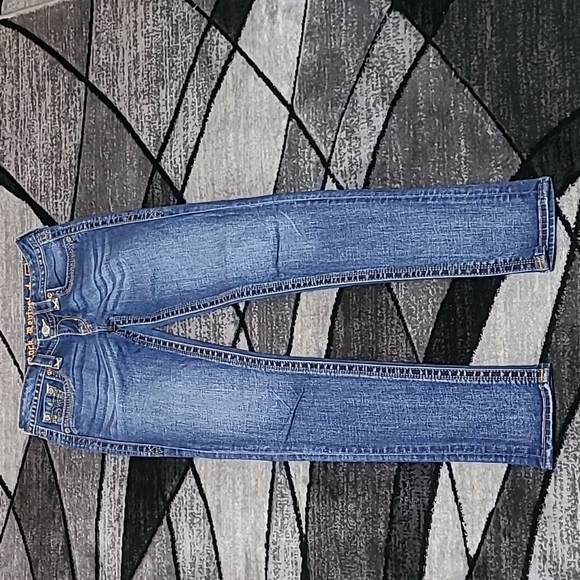 ROCK REVIVAL JESSICA EMBROIDERED SKINNY DENIM JEAN - Picture 5 of 15